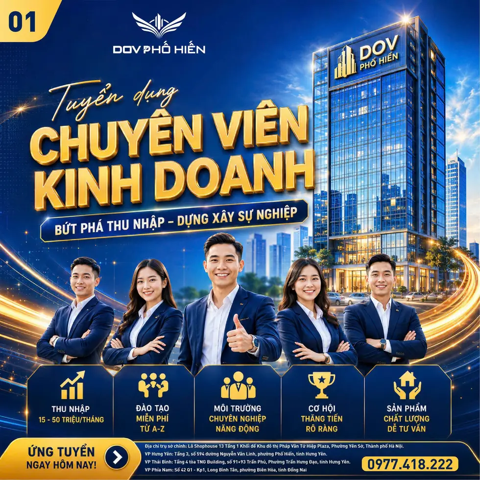 Tuyển dụng DOV Phố Hiến